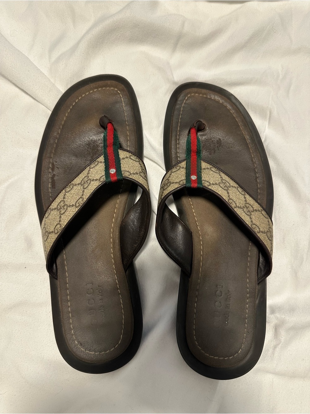 Gucci Leather Sandals